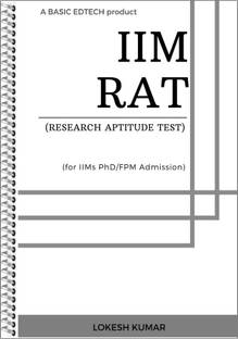 IIM Research Aptitude Test (RAT) Study Material for PhD/FPM Admission (Quantitative Part)