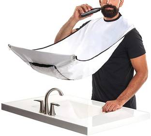 Alesso Beard Bib Hair Clippings Catcher and Grooming Apron Makeup Apron