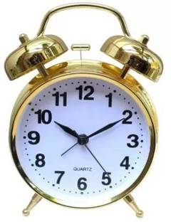 ONEKLIK Analog Golden Clock