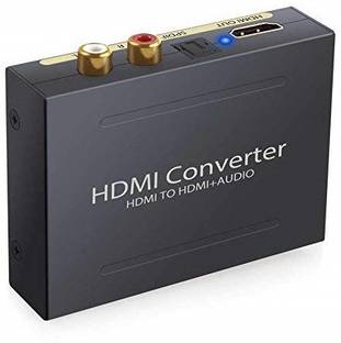 techut  TV-out Cable HDMI to HDMI and Optical TOSLINK SPDIF + Analog RCA L / R Stereo Audio