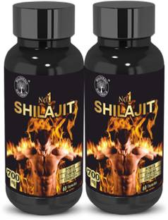 Wildvedic naturals No. 1 Shilajit To Improve Stamina, Vigour Strength, and Vitality Pack Of 2