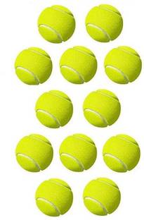 Instyler SUPER VIRAT YELLOW TENNIS BALL WOOLEAN (PACK OF 12) Tennis Ball