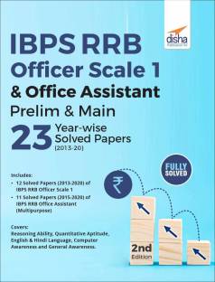 Ibps Rrb Officer Scale 1 & Office Assistant Prelim & Main 23 Year-Wise Solved Papers (2013 - 20)