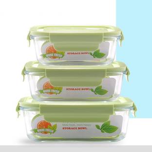 Tyche Entrtprise Glass Fridge Container  - 1000 ml, 750 ml, 500 ml
