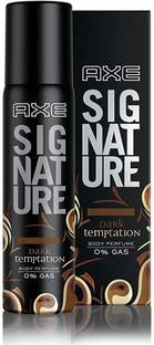 AXE Signature Dark Temptation Body Perfume For Men - 122 ml (Pack Of 3) Body Spray  -  For Men