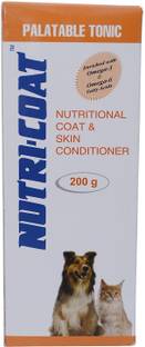 Pet Care Nutricoat Nutritional Coat And Skin Conditioner For Dogs And Cats - 200 Gm Pet Health Supplements