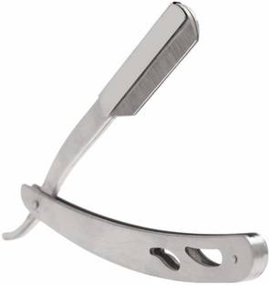 City Enterprises Barber Stainless Steel Straight Edge Barber shaving Razor Foldable Ustra for Beard Shaping For Salon Use & Home Use, for Men, Men