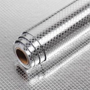 Feeling mall Abstract Silver Wallpaper