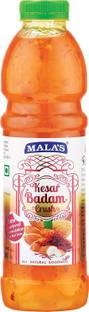 MALAS Fruit Crush Syrup for Cake , Badam Kesar ( 750ml , Pack of 1 )
