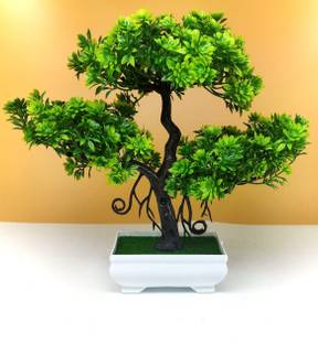 revcart Bonsai Wild Artificial Plant  with Pot
