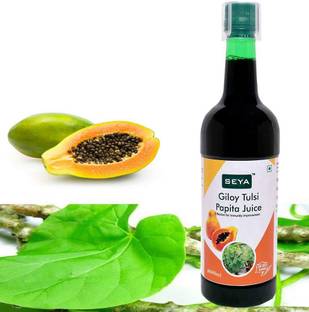 seya Giloy Tulsi papita Juice Effective for Immunity Improvement