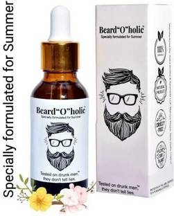 Beardoholic Beard Growth Oil With Natural Ingredients & Specially formulated for Summer Hair Oil