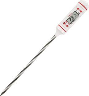 Right Gear -50° to 300°C Pen Type TP-101 Digital Electronic Food Temperature Tester Meter With Stainless Steel Probe Sensor White Thermometer with Fork Kitchen Thermometer