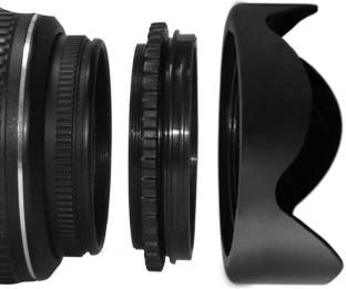 Numex 58MM Reversible Flower Lens Hood for CANON REBEL (T5i T4i T3i T3 T2i T1i XT XTi XSi SL1), CANON EOS (700D 650D 600D 550D 500D 450D 400D 350D 300D 1100D 100D 60D 1150D 1200D 1300D 18-55MM LENS 55-250MM LENS  Lens Hood