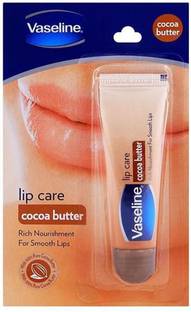 Vaseline Cocoa Butter Lip Care 10g Pack of 4 Cocoa Butter