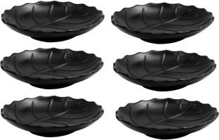 miRim Melamine Leaf Plate/Platter for All Occasions Half Plate