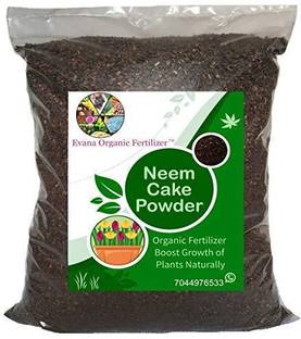 Evana Organic Fertilizer Neem Cake Powder for Plants | Neem Khali | Pure and Organic Fertilizer