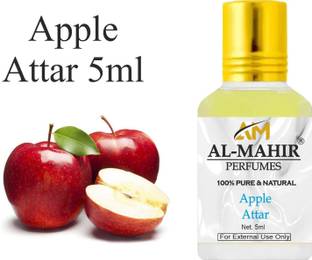 Al-Mahir Apple Attar 5ml For Unisex - Pure Natural (Non-Alcoholic) Floral Attar Floral Attar