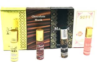 Aim Emporium Assel , Magnet, Chocolate, Soft Musk ( Combo) Floral Attar