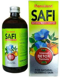 Hamdard Safi 100% Pure Blood Purifier Syrup|500ml|For Healthy & Glowing Skin|Pack of 1