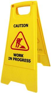 KR STORE Work On Progress Emergency Sign