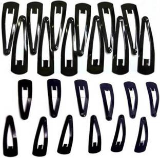 SUSVIJ Head Band (Black) 12 Hair Pin
