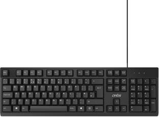 artis K10 USB Keyboard Wired USB Standard Desktop Keyboard Compatible with Desktop, Laptop, Tablet, iPad, Mac