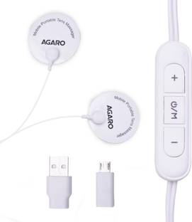 AGARO 33512 PTM05 Tens Massager, Full Body, Physiotherapy Equipment Machine, on the Go tens Massager