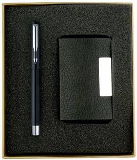 PARKER Vector & Card Holder Gift Set Roller Ball Pen