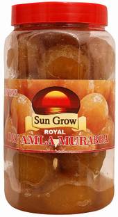 Sun Grow Dry Amla Murabba with Almond (Badam) Amla Murabba