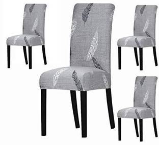 HOUSE OF QUIRK Polyester 1 Seater Chair Plain Cover