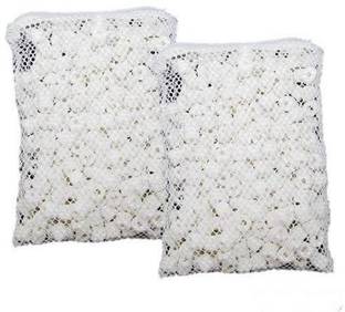 Petzlifeworld Bio Ceramic Rings in 2 Filter Media Bags for Aquarium (500G) Pack Of 2 Undergravel Aquarium Filter