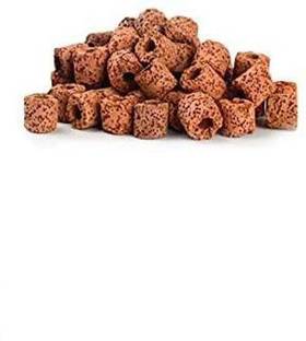 Petzlifeworld Pro Active Red Burnt Ceramic Rings ,500GM |For Aquarium Filtration Undergravel Aquarium Filter