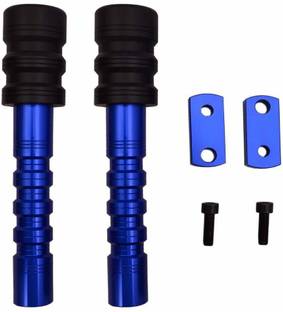 RA ACCESSORIES Bike Frame Slider for Yamaha and all Other Sporty Bikes | To Provide Protection for Motorcycle during a crash or accident | To enhance Bike Uniqueness and Make it Eye-Catching ( Blue) बाइक क्रैश गार्ड