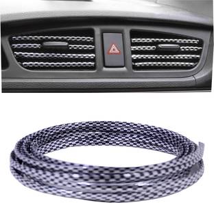 Love Me Car Styling Interior Grill Air Vent Car Door Beading Roll(20- mtr) blackcheck Glossy Universal For Car Universal For Car Front Garnish