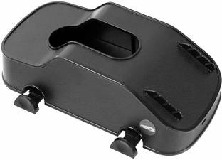 KolorFish Car Napkin Paper Tissue Box Dashboard Card Organiser Mobile Phone Holder Case (Black) Vehicle Tissue Dispenser