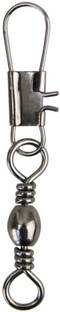 Hunting Hobby Fishing Rolling Swivel with Interlock Snap #3 Angling Mini Snap Swivel