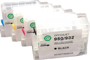 UV 950-951 EMPTY REFILLABLE WITH ARC (AUTO RESET CHIP) FOR HP OFFICEJET PRO 8100/8600/8600Plus/251dw/276dw/8610/ 8615/8620/8625/8630/8640/8660 PRINTERS Tri-Color Ink Cartridge