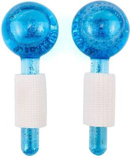 FeelOShoppy Facial Ice Globe,Smart Cool Face Roller Ball, Facial Massage Tools for for Neck Eye Circle Reduce Puffiness Anti Ageing Wriknles Soothing Firming Skin 2Pcs(Lake Blue) Facial Ice Globe,Smart Cool Face Roller Ball, Facial Massage Tools for for Neck Eye Circle Reduce Puffiness Anti Ageing Wriknles Soothing Firming Skin 2Pcs(Lake Blue) Massager