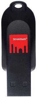 Strontium POLLEX FLASH DRIVE 64 GB Pen Drive Compatible with Laptop, Audio Player, Desktop Computer USB 2.0 Plastic Case