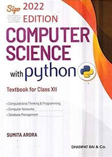 2022 Edication Computer Science With Python Textbook And Practical Book For Class 12