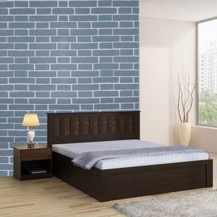 WolTop Vinyl Abstract Blue Wallpaper