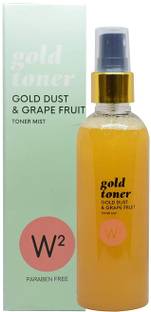 W2 Gold Toner Gold Dust & Grape Fruit Toner Mist Men & Women