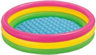 Shopjamke 3 Ft swimming pool Bath Toy (Multicolor)
