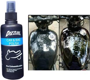 Dazzler Liquid Car Polish for Dashboard, Leather, Metal Parts, Chrome Accent, Exterior, Headlight