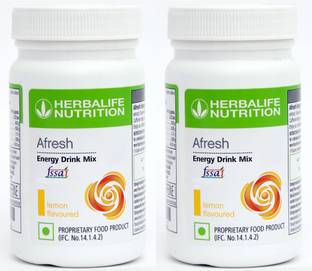 HERBALIFE Afresh Energy Drinks Mix Lemon 2 Pcs Flavour (2 pcs ) Energy Drink