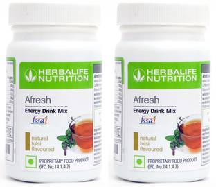 HERBALIFE Afresh Energy Drinks Mix Tulsi 2 Pcs Flavour (2 pcs ) Energy Drink