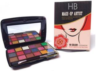 HB 18 Color Makeup Artist Eye Shadow Palette 60 g