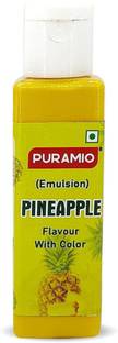 PURAMIO Flavour with Colour (Emulsion), Pineapple Liquid Food Essence