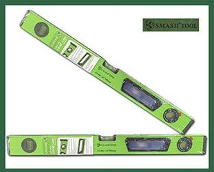 DARIT SMASH High Grade Spirit Level Ruler Band Magnet with Anti-Friction & Anti-Corrosion (Shock-Resistant) (40") Magnetic Torpedo Level
